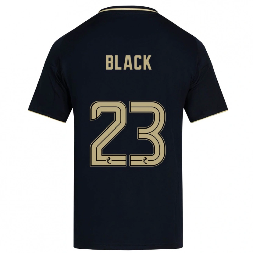 Danxen Women Aimee Black #23 Navy Gold Away Jersey 2025/26 T-Shirt