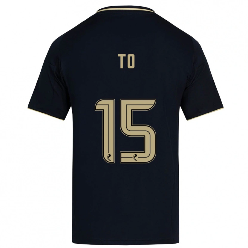 Danxen Women Zack To #15 Navy Gold Away Jersey 2025/26 T-Shirt
