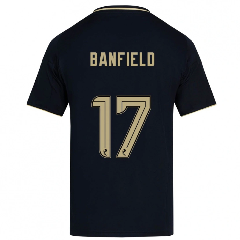 Danxen Women Keeley Banfield #17 Navy Gold Away Jersey 2025/26 T-Shirt