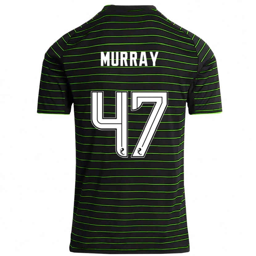 Danxen Women Dane Murray #47 Black Green Away Jersey 2025/26 T-Shirt