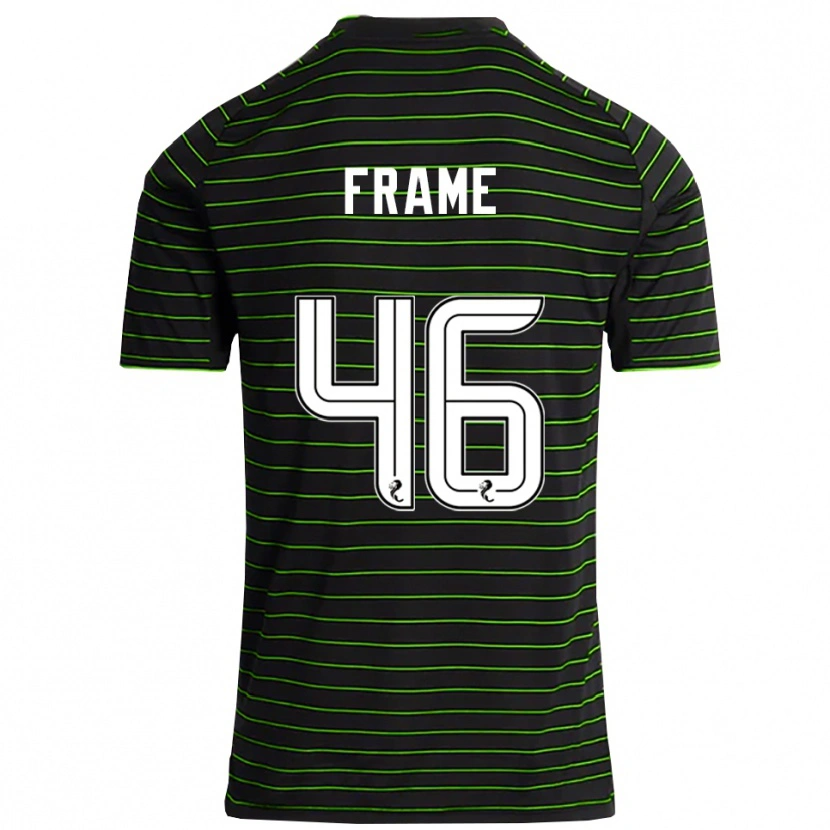 Danxen Women Mitchel Frame #46 Black Green Away Jersey 2025/26 T-Shirt