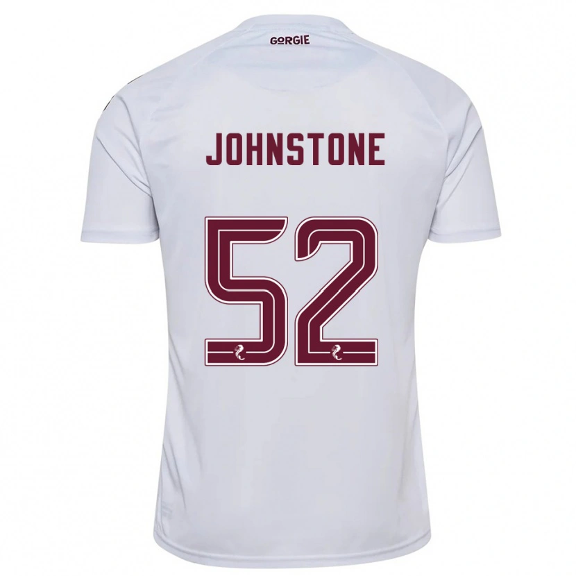 Danxen Women Rachael Johnstone #52 White Burgundy Away Jersey 2025/26 T-Shirt