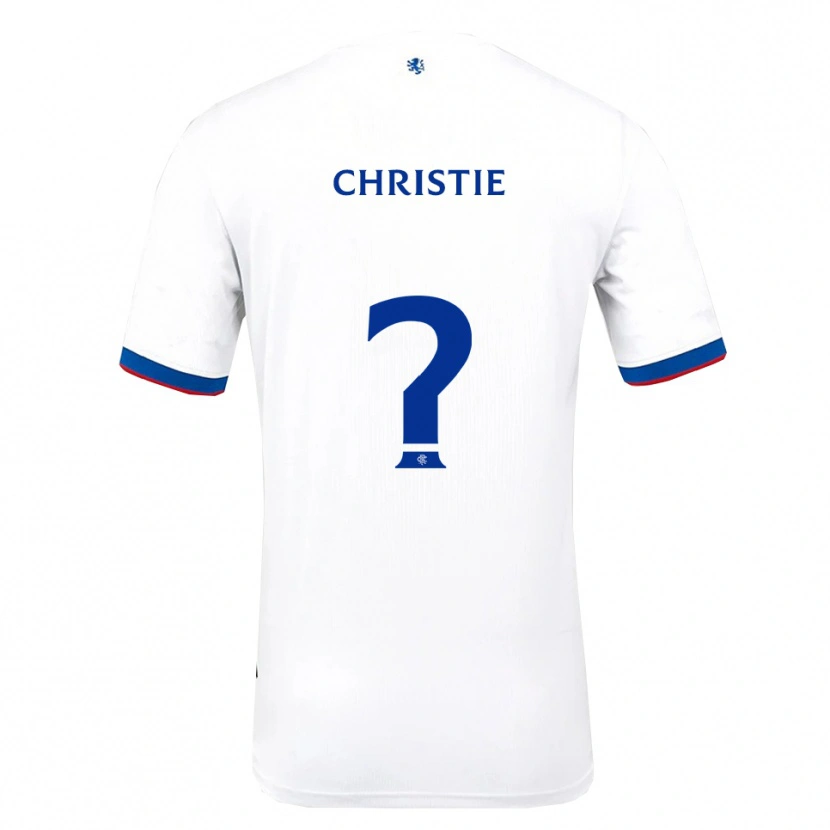 Danxen Women Cormac Christie #0 White Red Blue Away Jersey 2025/26 T-Shirt