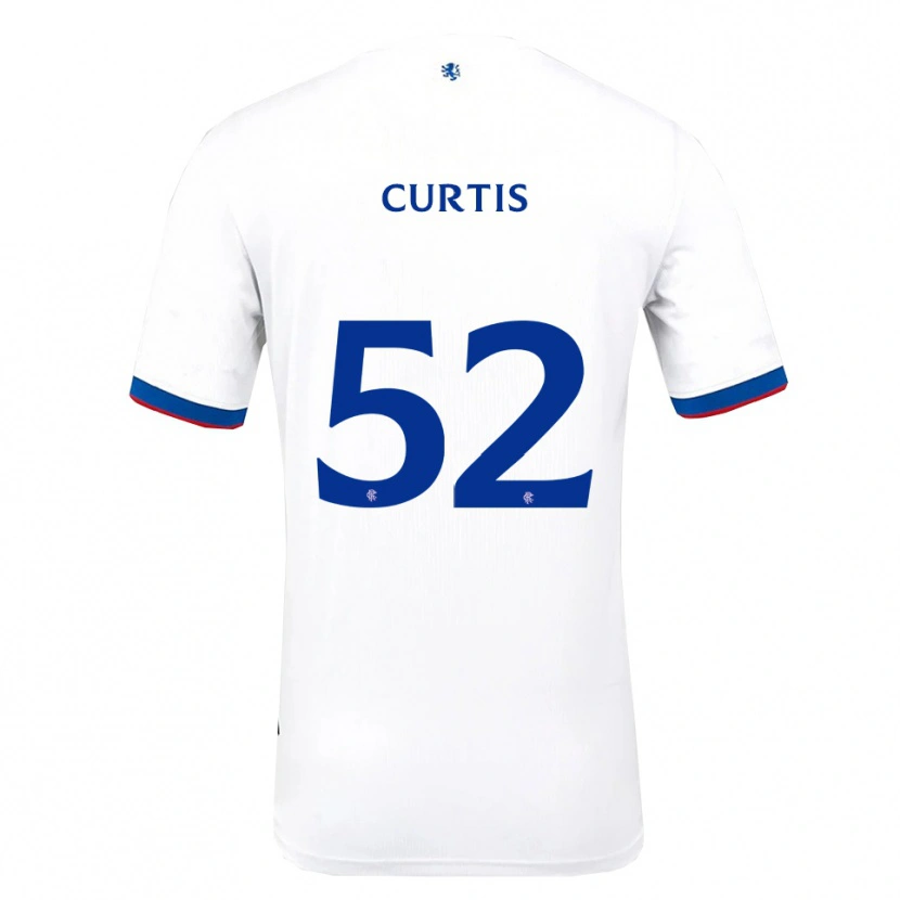 Danxen Women Findlay Curtis #52 White Red Blue Away Jersey 2025/26 T-Shirt