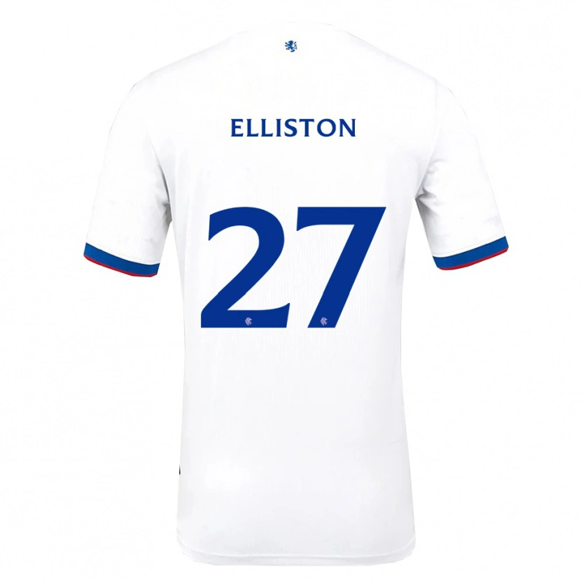 Danxen Women Maddie Elliston #27 White Red Blue Away Jersey 2025/26 T-Shirt