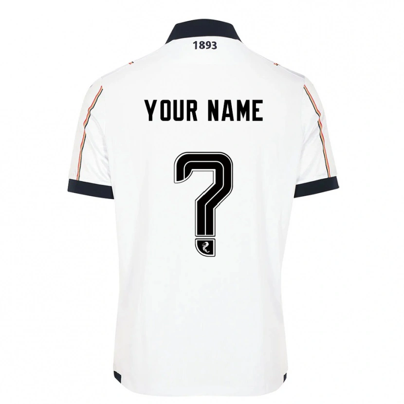 Danxen Women Your Name #0 White Navy Red Away Jersey 2025/26 T-Shirt