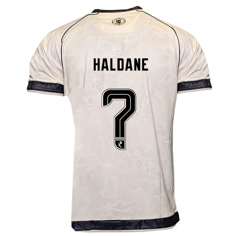 Danxen Women Lewis Haldane #0 White Black Away Jersey 2025/26 T-Shirt