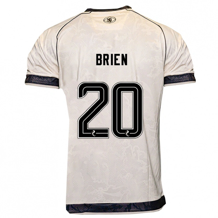 Danxen Women Freya Brien #20 White Black Away Jersey 2025/26 T-Shirt