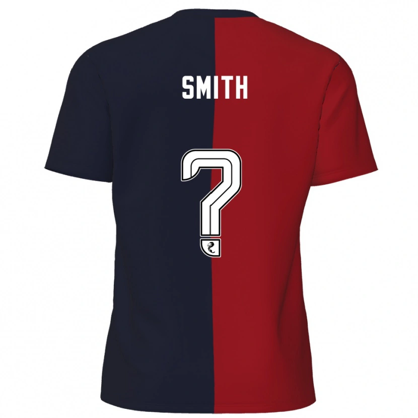 Danxen Women Nathan Smith #0 Red Navy Away Jersey 2025/26 T-Shirt