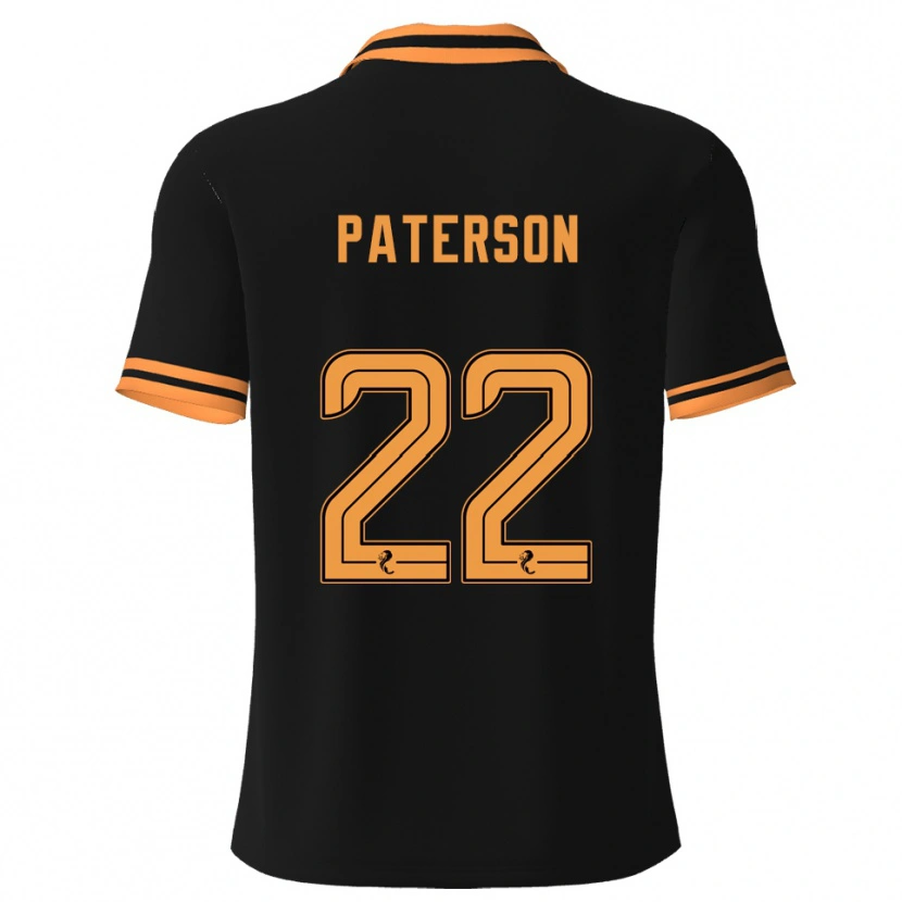 Danxen Women Maura Paterson #22 Black Yellow Away Jersey 2025/26 T-Shirt