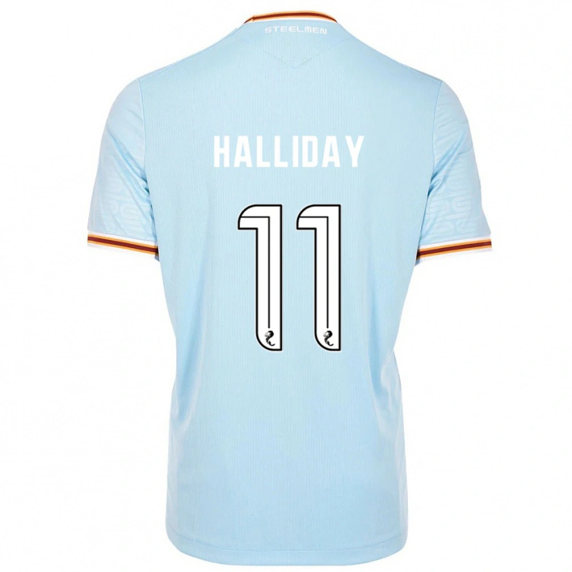 Danxen Women Andy Halliday #11 Sky Blue Away Jersey 2025/26 T-Shirt