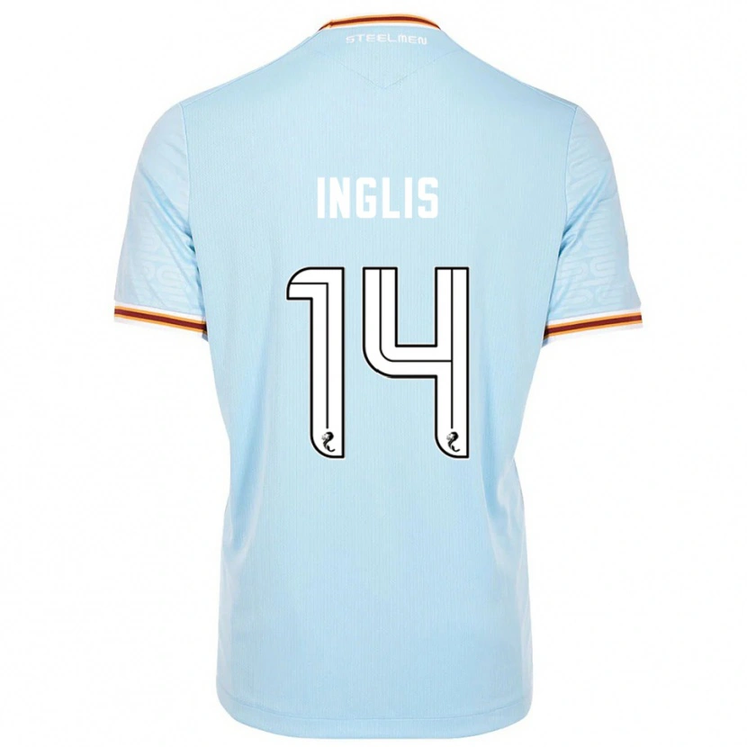 Danxen Women Gill Inglis #14 Sky Blue Away Jersey 2025/26 T-Shirt