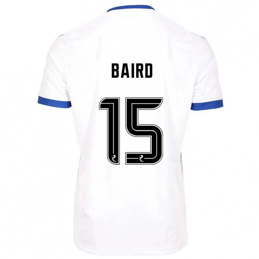 Danxen Women Jack Baird #15 White Blue Away Jersey 2025/26 T-Shirt