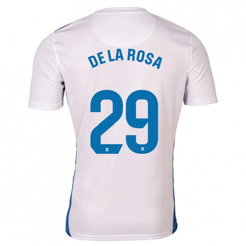 Danxen Kid Raúl De La Rosa #29 White Blue Home Jersey 2025/26 T-Shirt