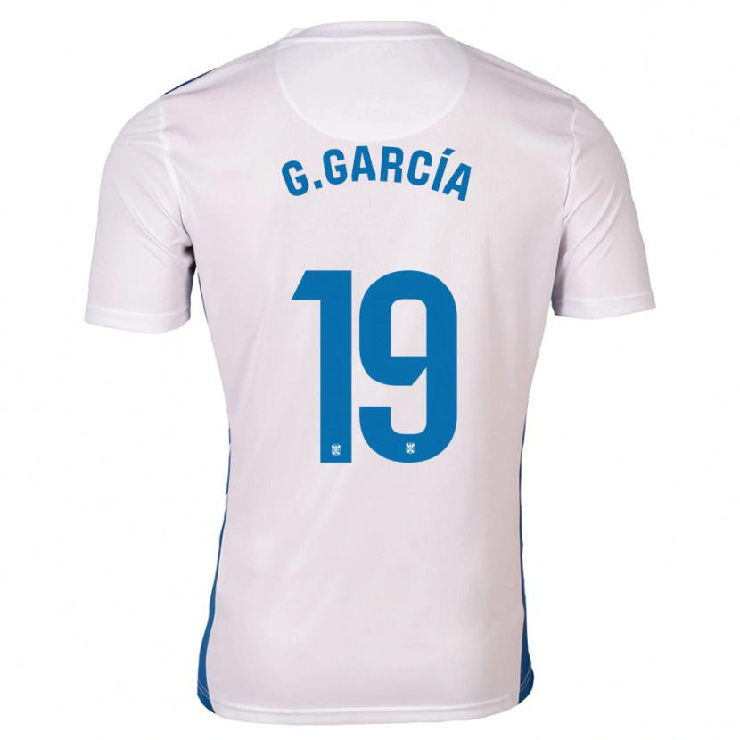 Danxen Kid Giovani García #19 White Blue Home Jersey 2025/26 T-Shirt