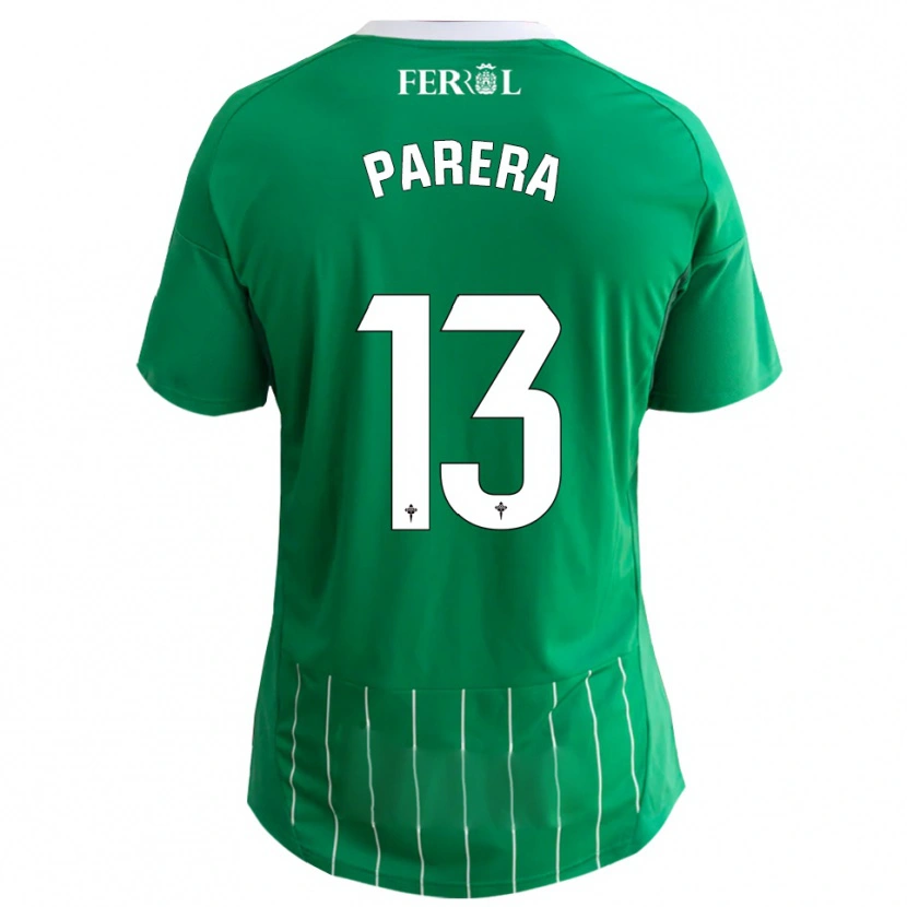 Danxen Kid Miquel Parera #13 Green White Home Jersey 2025/26 T-Shirt