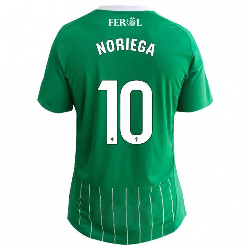 Danxen Kid Jairo Noriega #10 Green White Home Jersey 2025/26 T-Shirt