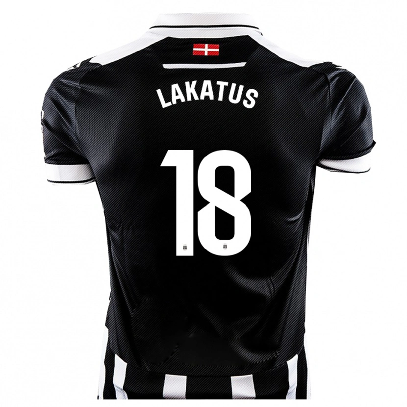 Danxen Kid Lakatus #18 Black White Home Jersey 2025/26 T-Shirt