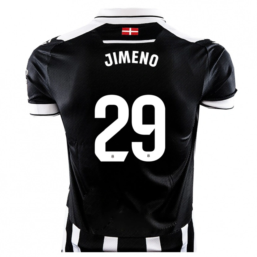Danxen Kid Gabriel Jimeno #29 Black White Home Jersey 2025/26 T-Shirt