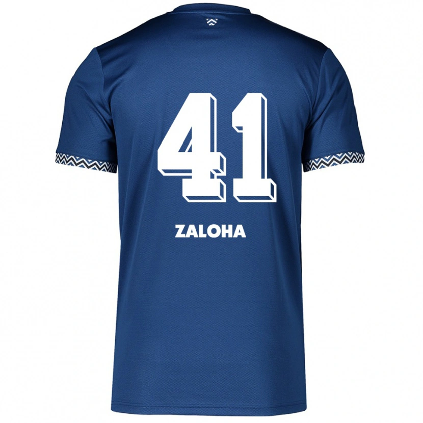 Danxen Kid Artem Zaloha #41 Navy White Home Jersey 2025/26 T-Shirt