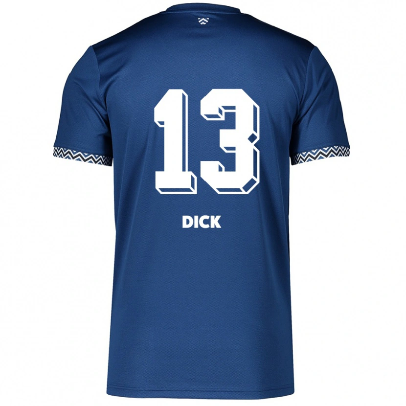 Danxen Kid Lukas Dick #13 Navy White Home Jersey 2025/26 T-Shirt