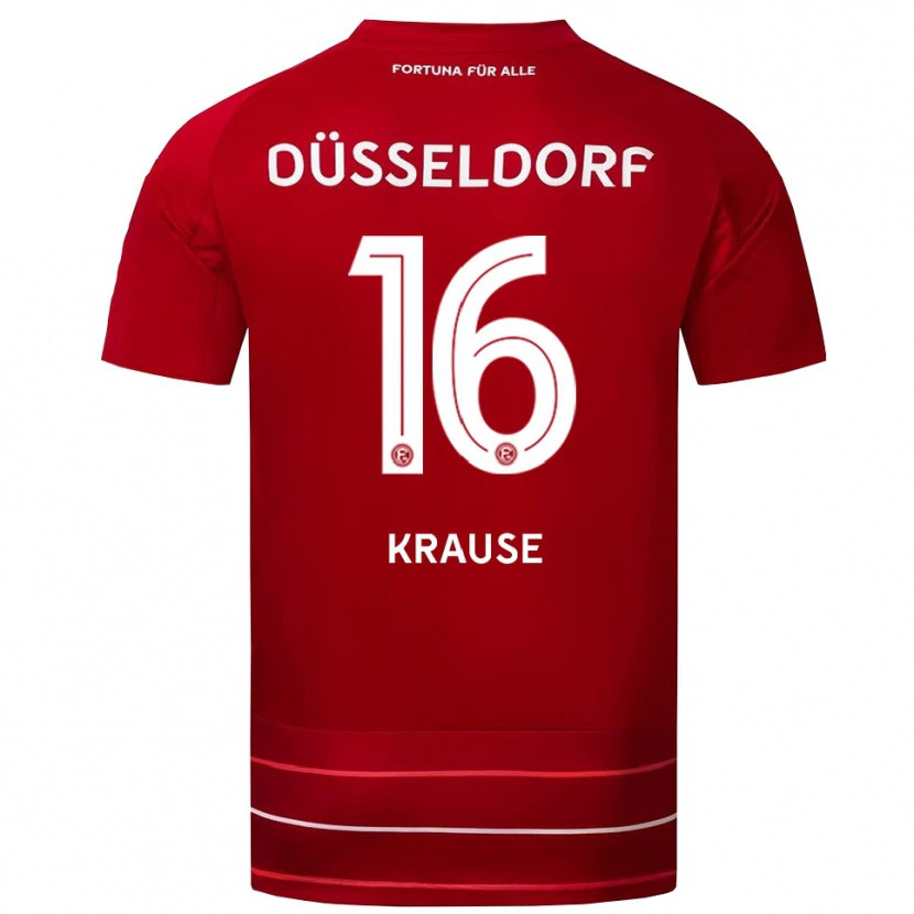 Danxen Kid Arno Krause #16 Red White Home Jersey 2025/26 T-Shirt