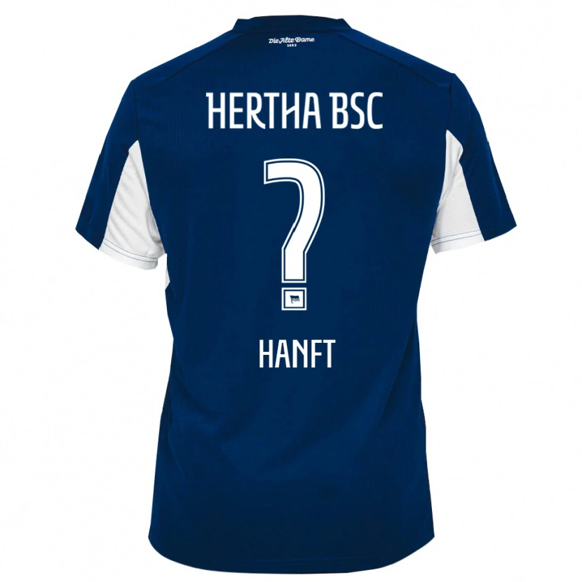 Danxen Kid David Hanft #0 White Blue Home Jersey 2025/26 T-Shirt