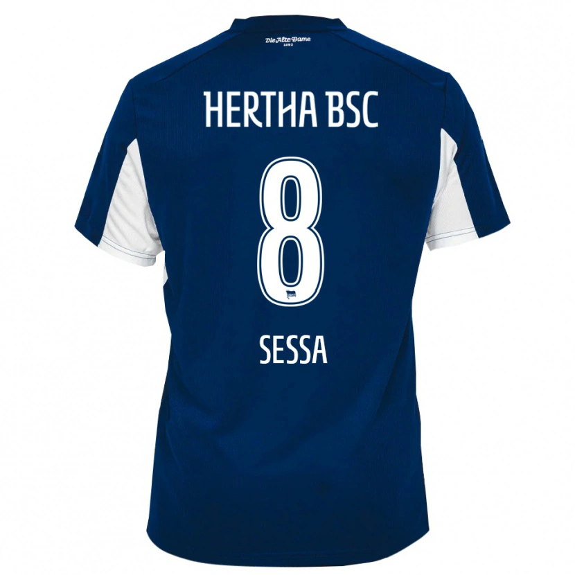 Danxen Kid Kevin Sessa #8 White Blue Home Jersey 2025/26 T-Shirt