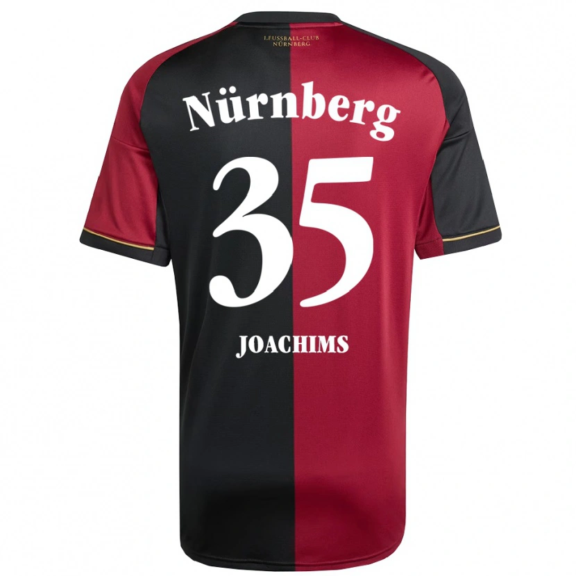 Danxen Kid Simon Joachims #35 Burgundy Black Home Jersey 2025/26 T-Shirt