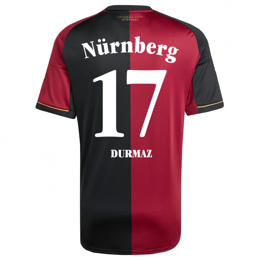 Danxen Kid Enes Durmaz #17 Burgundy Black Home Jersey 2025/26 T-Shirt