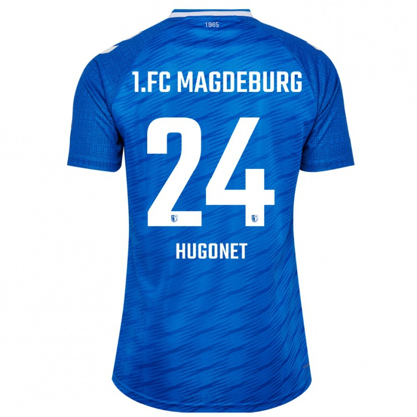 Danxen Kid Jean Hugonet #24 Blue White Home Jersey 2025/26 T-Shirt