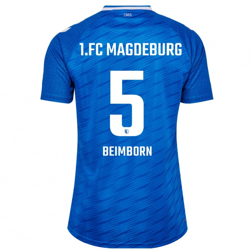 Danxen Kid Leander Beimborn #5 Blue White Home Jersey 2025/26 T-Shirt