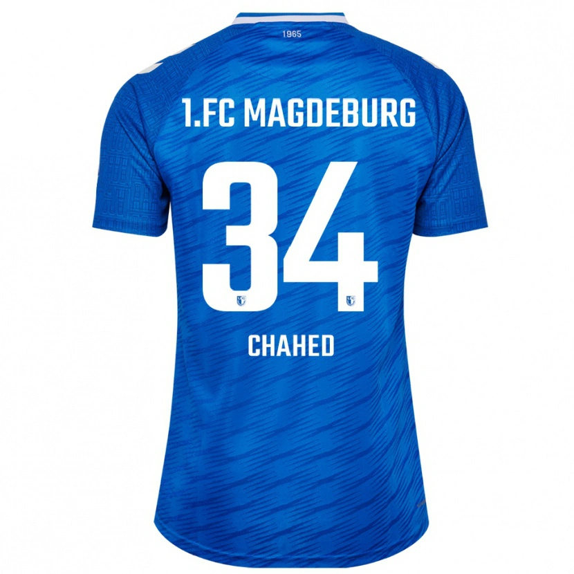 Danxen Kid Tarek Chahed #34 Blue White Home Jersey 2025/26 T-Shirt