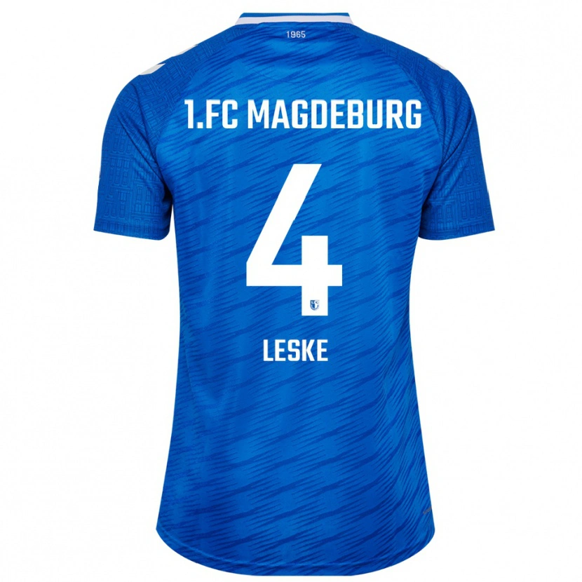 Danxen Kid Jona Leske #4 Blue White Home Jersey 2025/26 T-Shirt