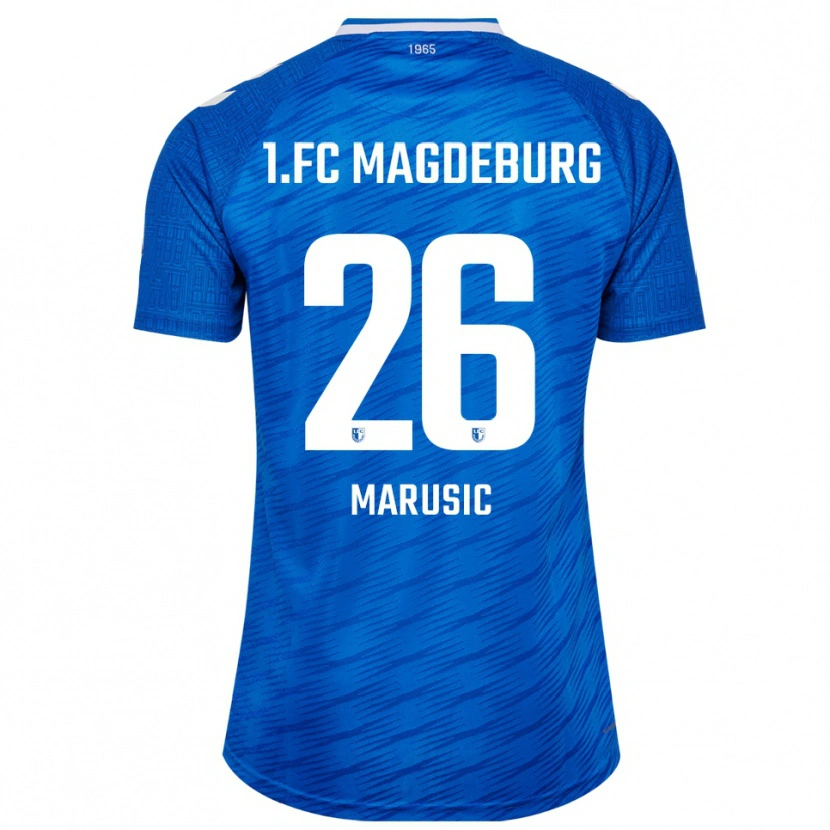 Danxen Kid Aleksa Marusic #26 Blue White Home Jersey 2025/26 T-Shirt
