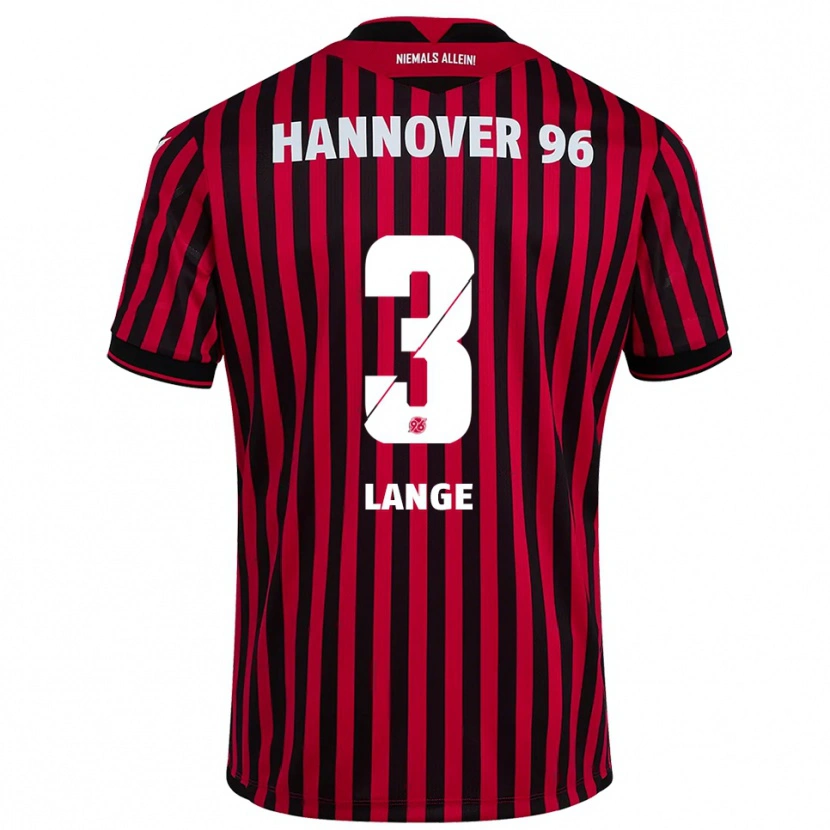 Danxen Kid Maximilian Lange #3 Red Black Home Jersey 2025/26 T-Shirt