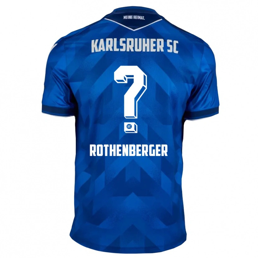 Danxen Kid Paulina Rothenberger #0 Blue White Home Jersey 2025/26 T-Shirt