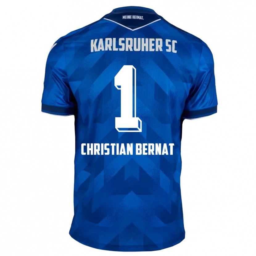 Danxen Kid Hans Christian Bernat #1 Blue White Home Jersey 2025/26 T-Shirt