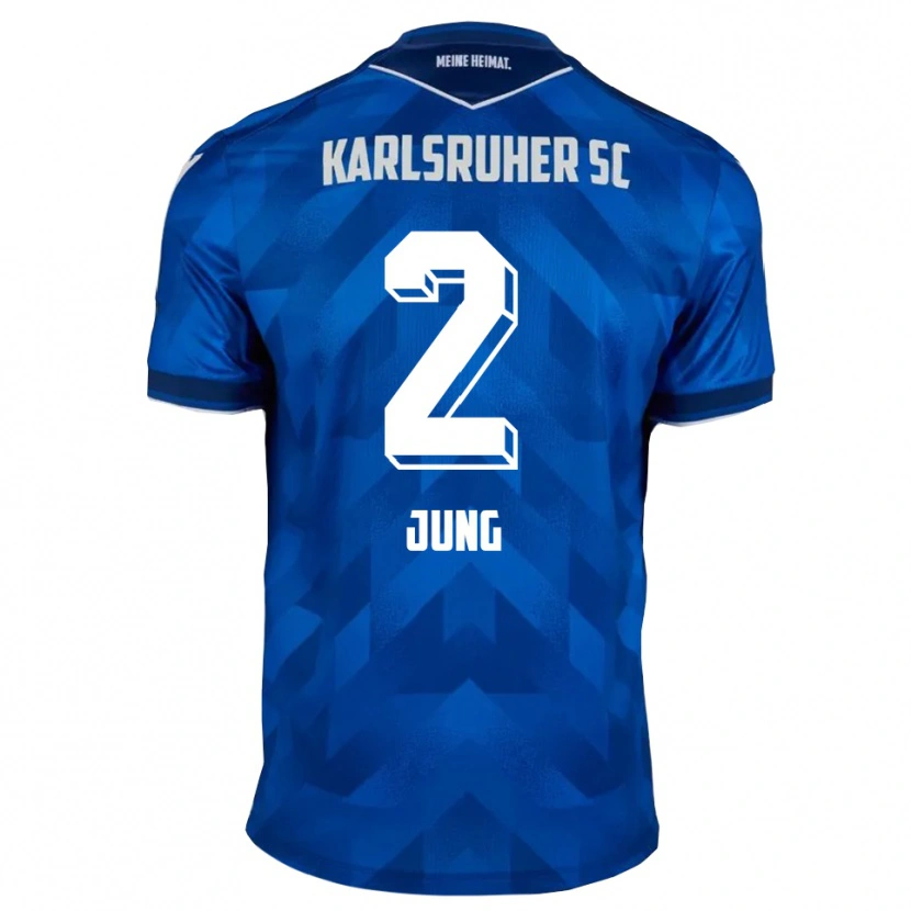 Danxen Kid Sebastian Jung #2 Blue White Home Jersey 2025/26 T-Shirt
