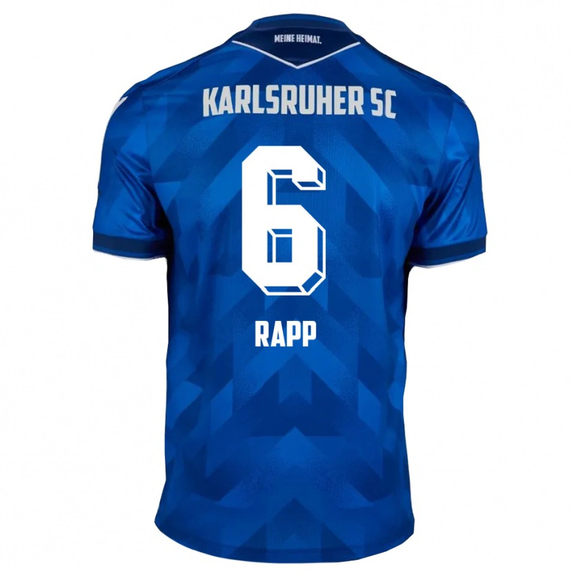 Danxen Kid Nicolai Rapp #6 Blue White Home Jersey 2025/26 T-Shirt
