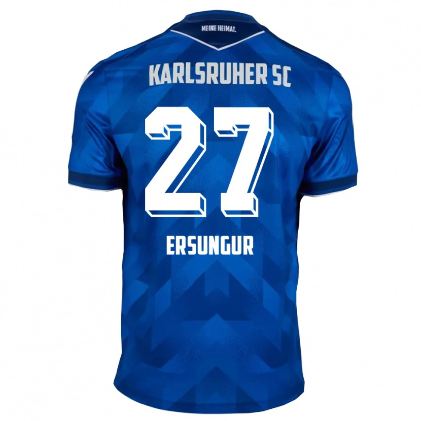 Danxen Kid Ali-Eren Ersungur #27 Blue White Home Jersey 2025/26 T-Shirt