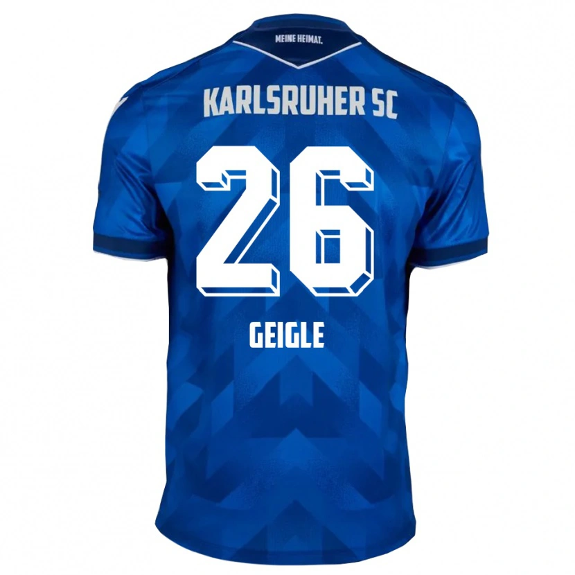 Danxen Kid Fynn Geigle #26 Blue White Home Jersey 2025/26 T-Shirt
