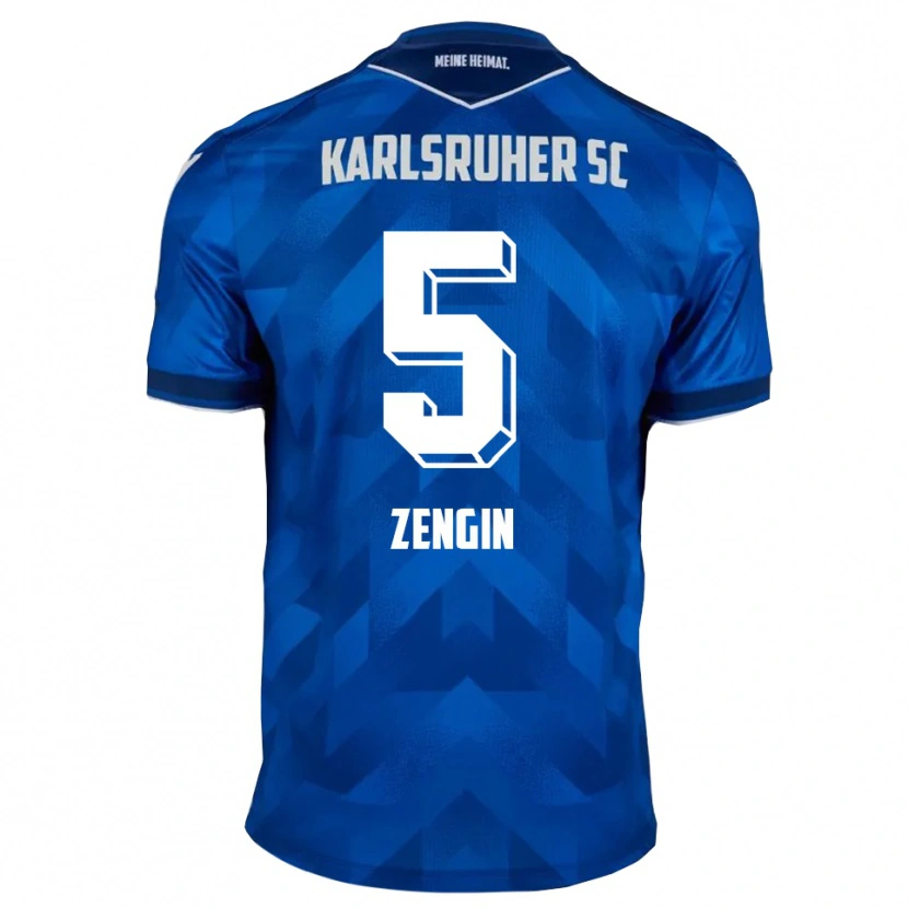 Danxen Kid Enes Zengin #5 Blue White Home Jersey 2025/26 T-Shirt