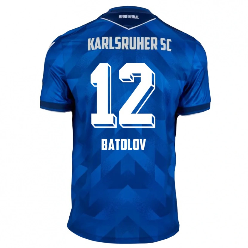 Danxen Kid Leon Batolov #12 Blue White Home Jersey 2025/26 T-Shirt