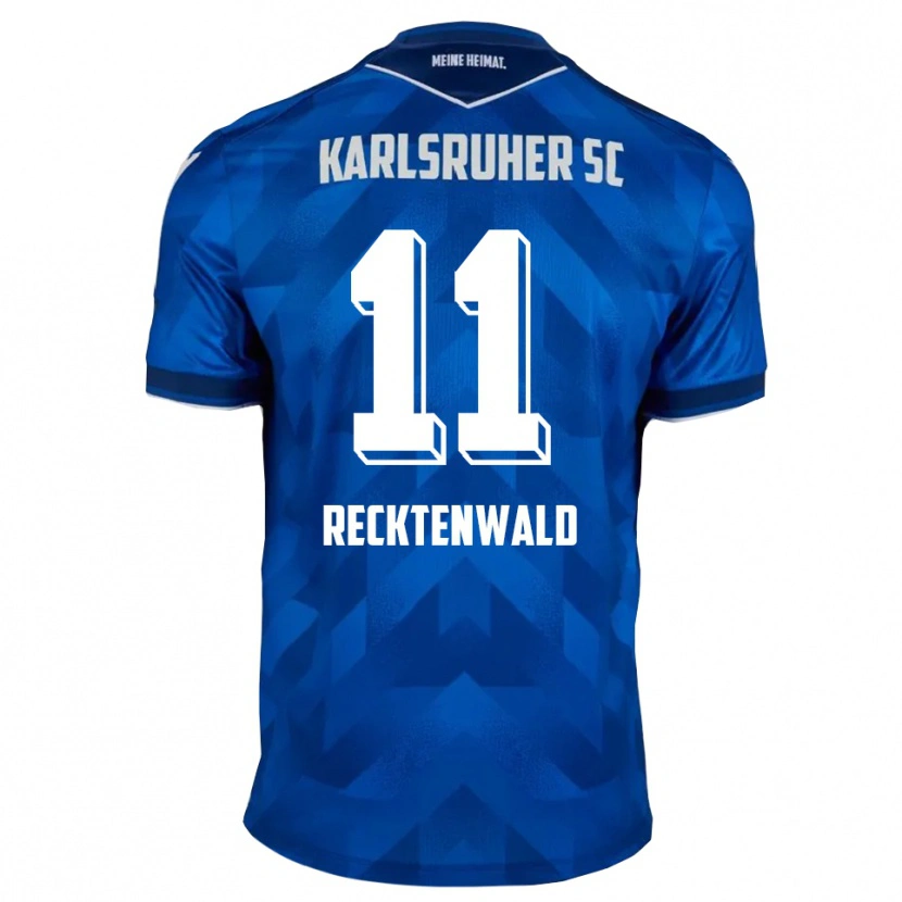 Danxen Kid Frederik Recktenwald #11 Blue White Home Jersey 2025/26 T-Shirt