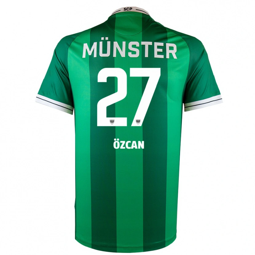 Danxen Kid Kenan Özcan #27 Green White Home Jersey 2025/26 T-Shirt