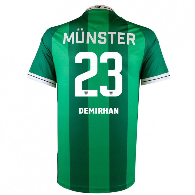 Danxen Kid Mikail Demirhan #23 Green White Home Jersey 2025/26 T-Shirt
