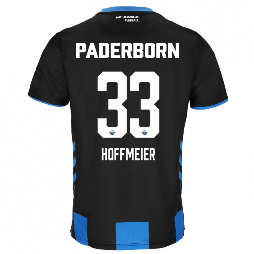 Danxen Kid Marcel Hoffmeier #33 Black Blue Home Jersey 2025/26 T-Shirt