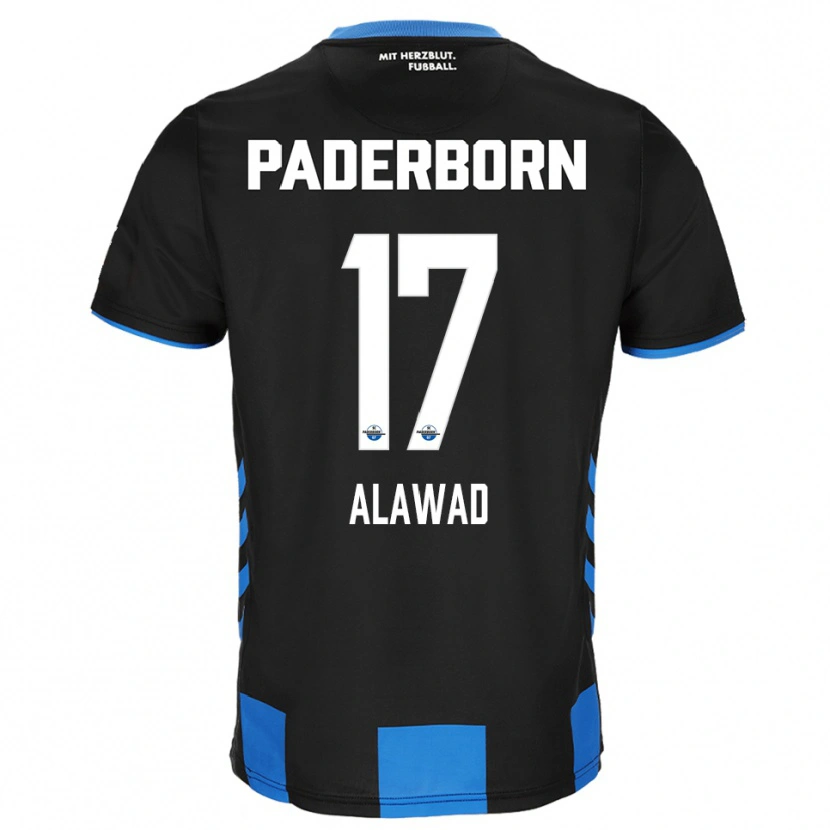 Danxen Kid A. Alawad #17 Black Blue Home Jersey 2025/26 T-Shirt