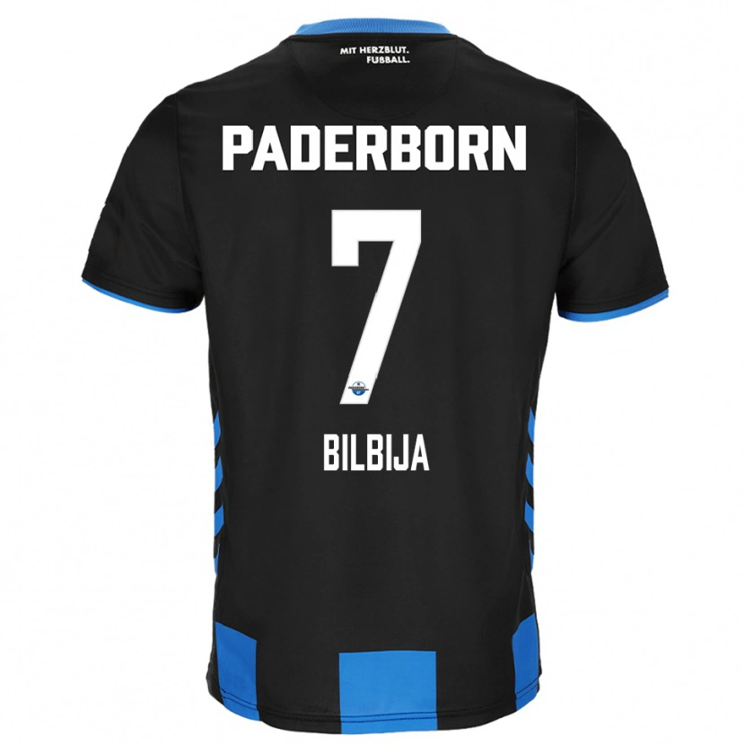 Danxen Kid Filip Bilbija #7 Black Blue Home Jersey 2025/26 T-Shirt